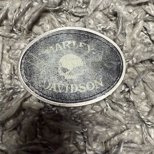 Harley Davidson Skull belt buckle